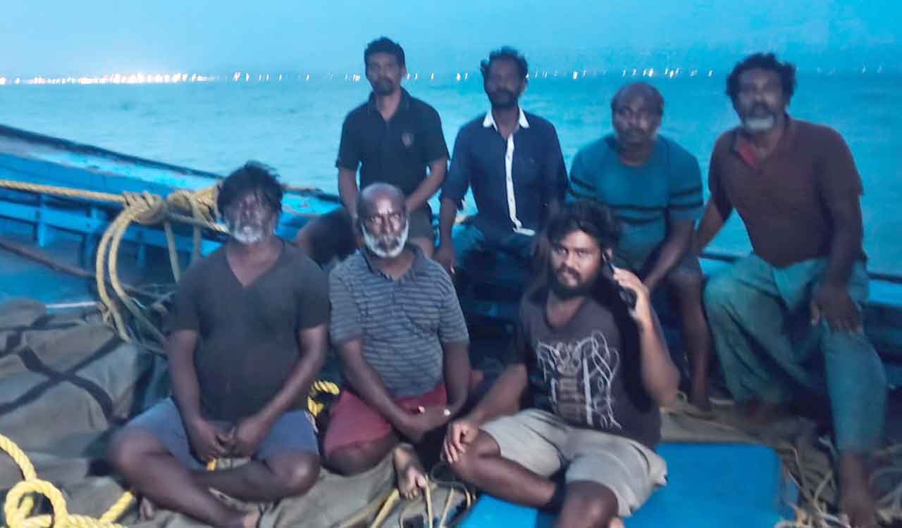 Seven missing Andhra fishermen return home after 25 days