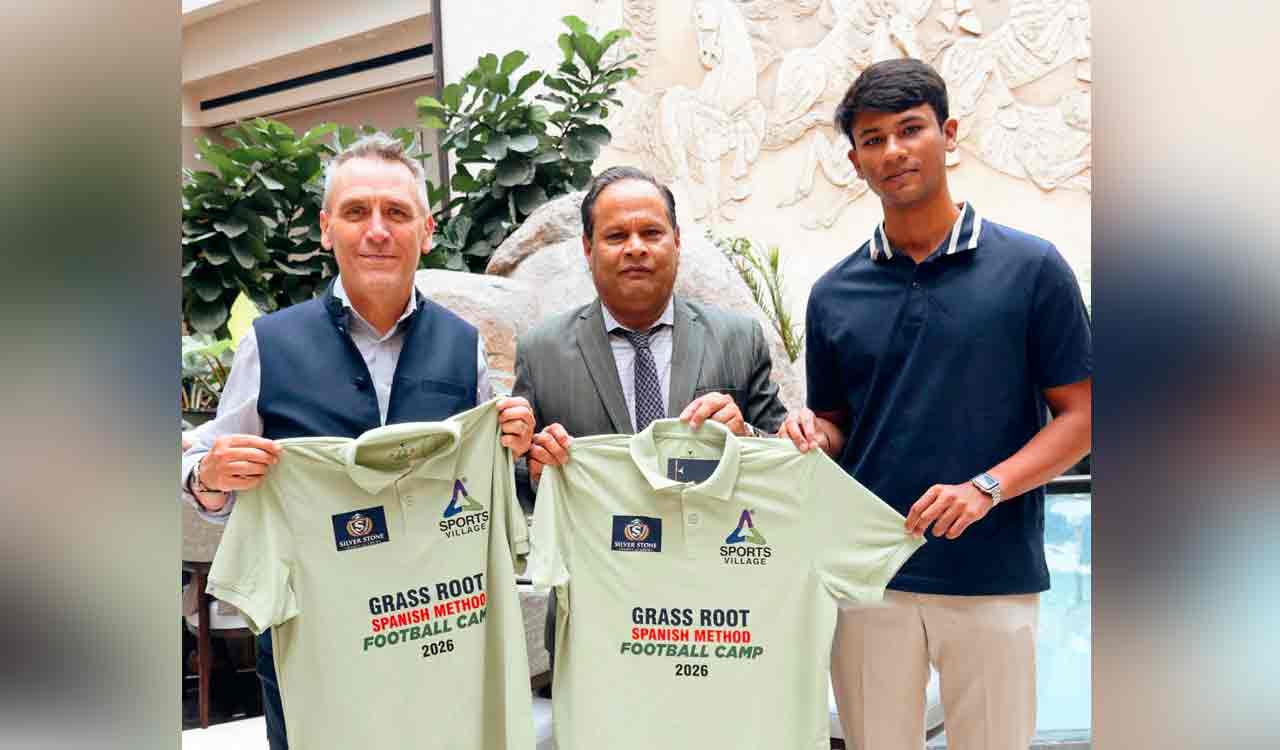 British envoy unveils jersey for India-Spain grassroots football programme