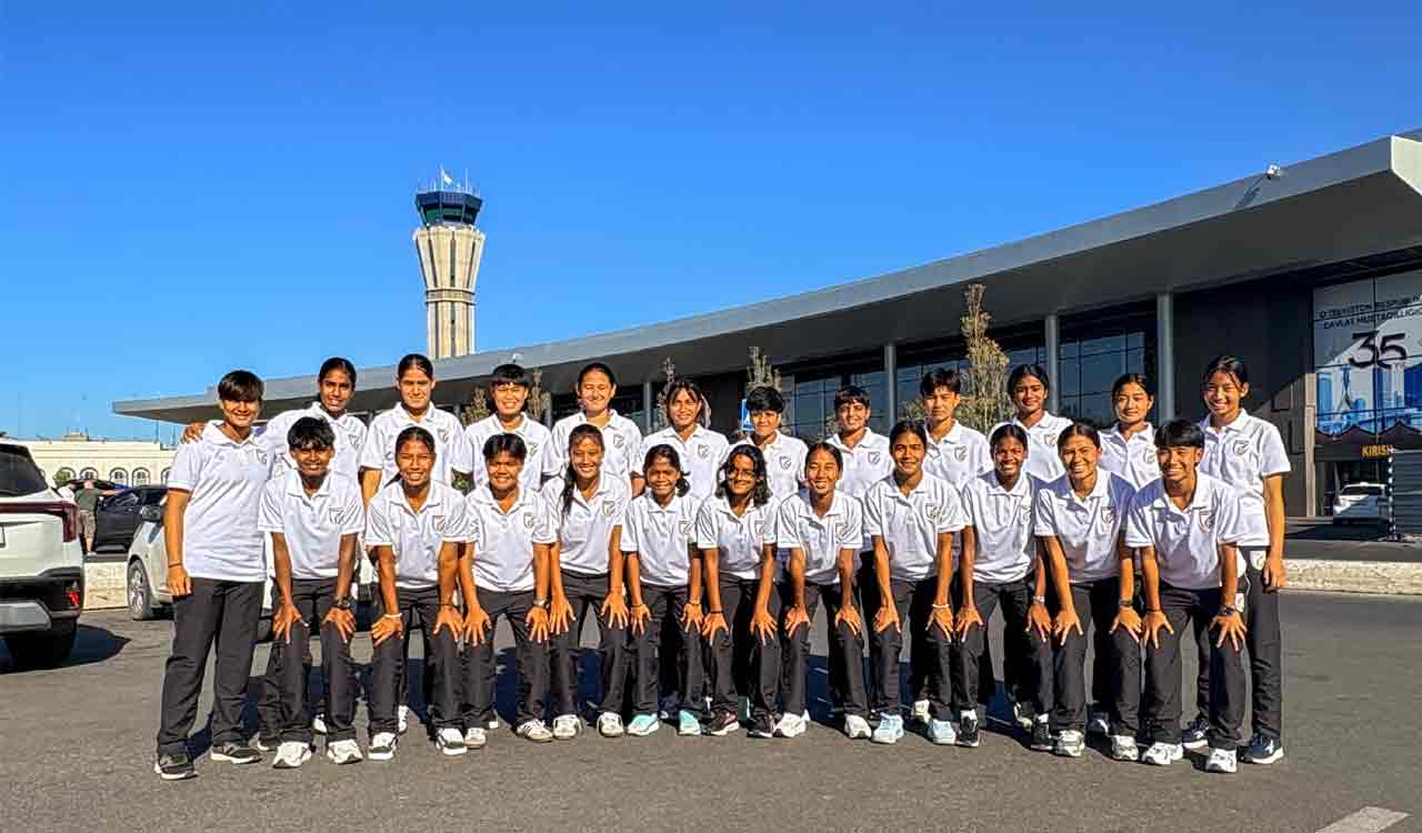 India Under-17 women’s team arrive in Uzbekistan for two friendlies