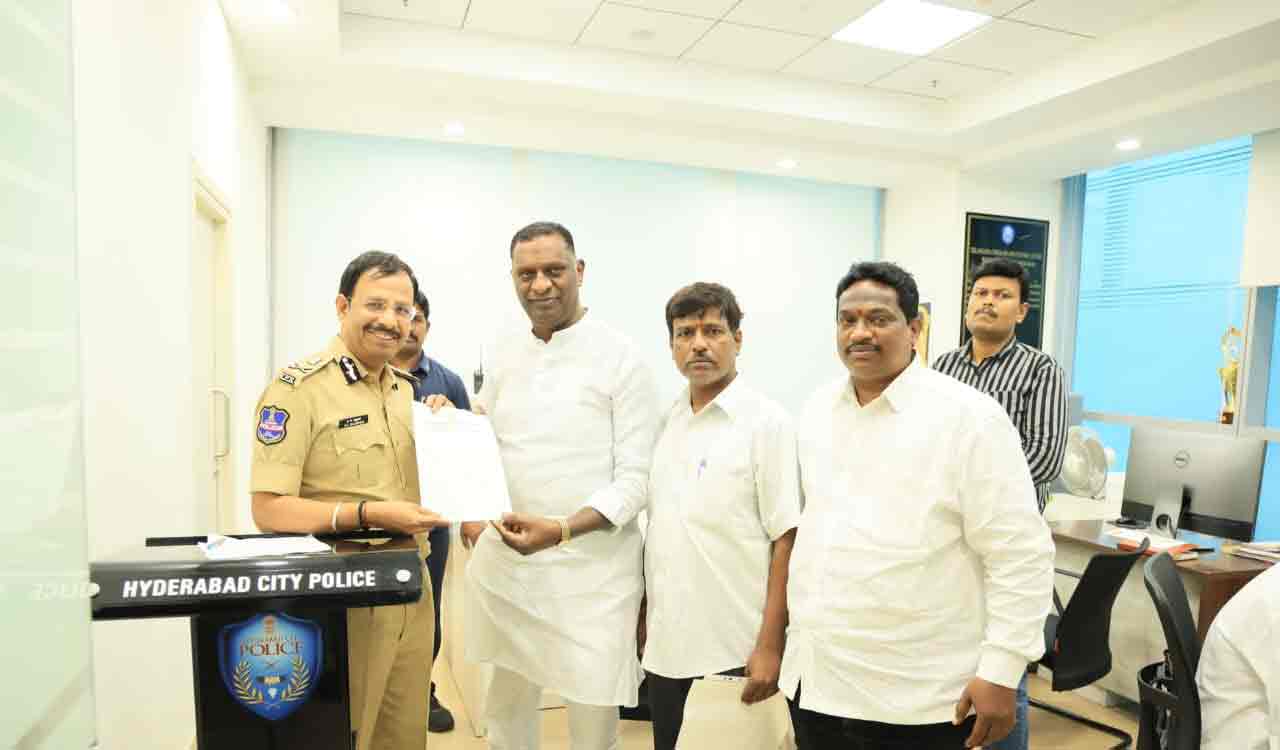 BRS leader Gaddam Srinivas Yadav seeks closure of Abids club over gambling allegations