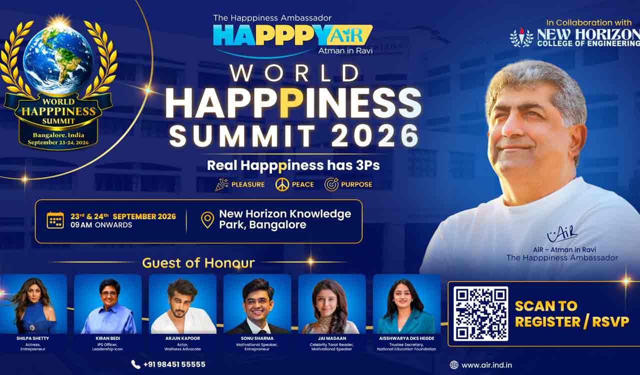 Bengaluru to host India’s first World Happpiness Summit