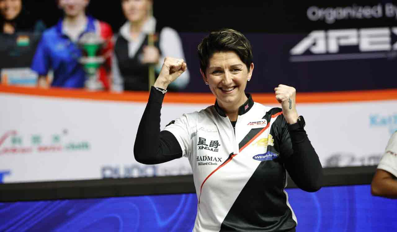 Kelly Fisher, Gareth Potts win Heyball world titles in Pune