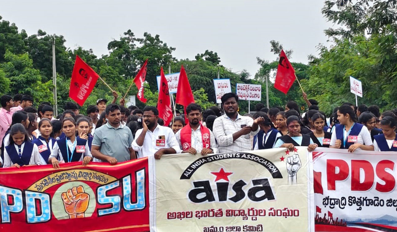 Left-wing student unions demand withdrawal of GO No. 97 on polytechnic education