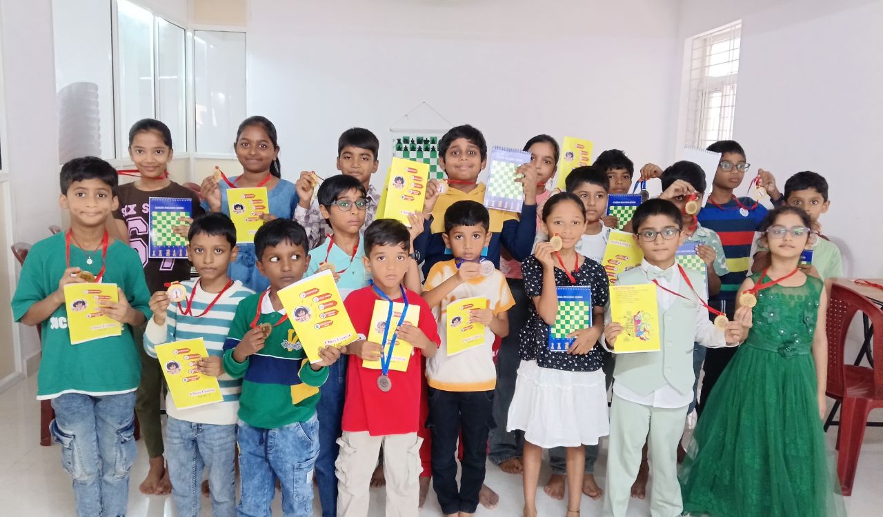 K. Skandan, Sheershika Chowdam win A2H Chess Academy U-10 titles