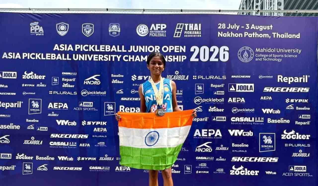 Indian juniors win three medals at Asian Pickleball Championship