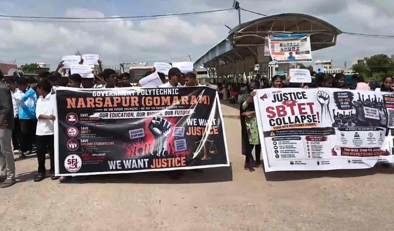Polytechnic students oppose merger of polytechnic education with Skill University