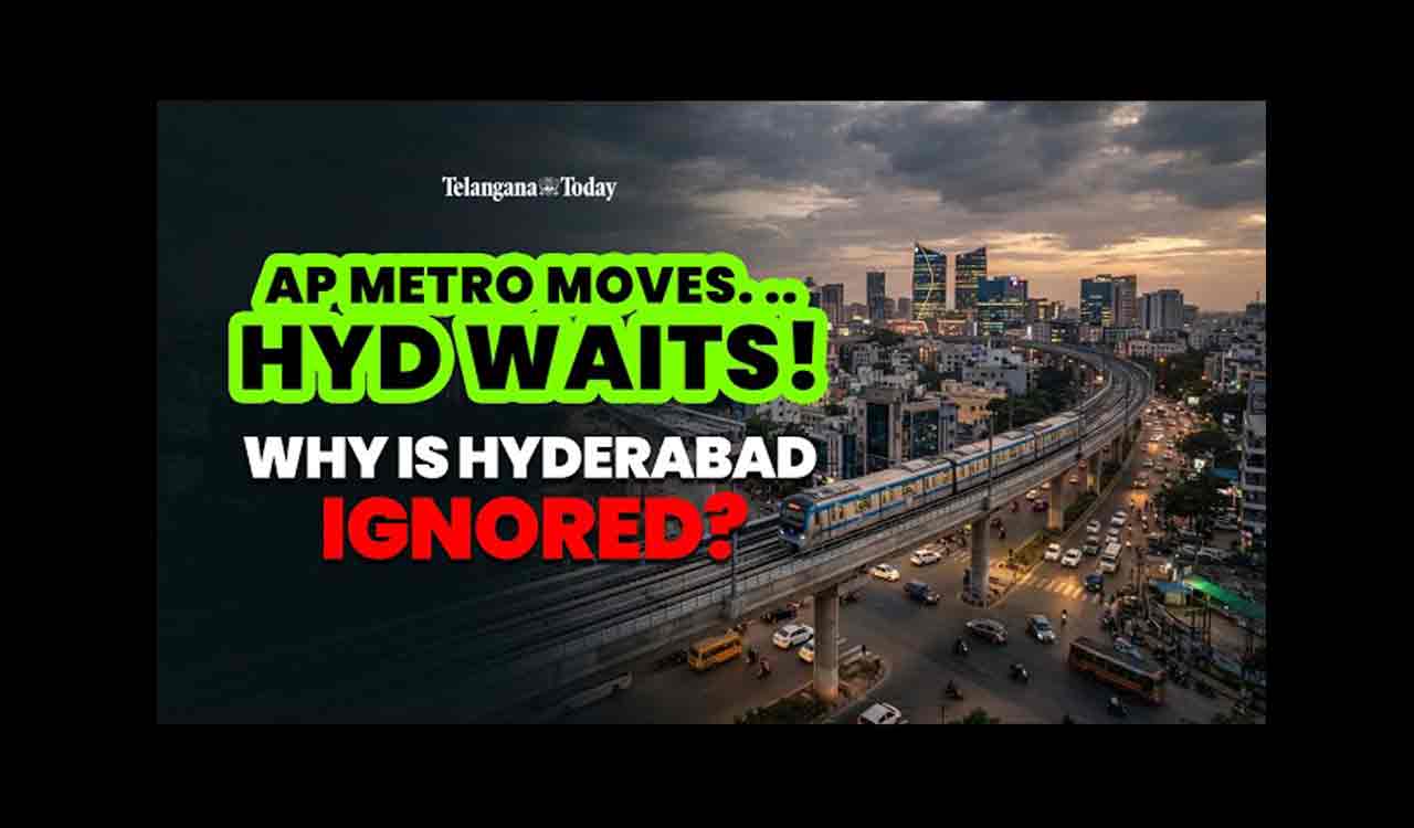 Watch: Hyderabad Metro Expansion Stuck Again? AP Cities Move One Step Ahead
