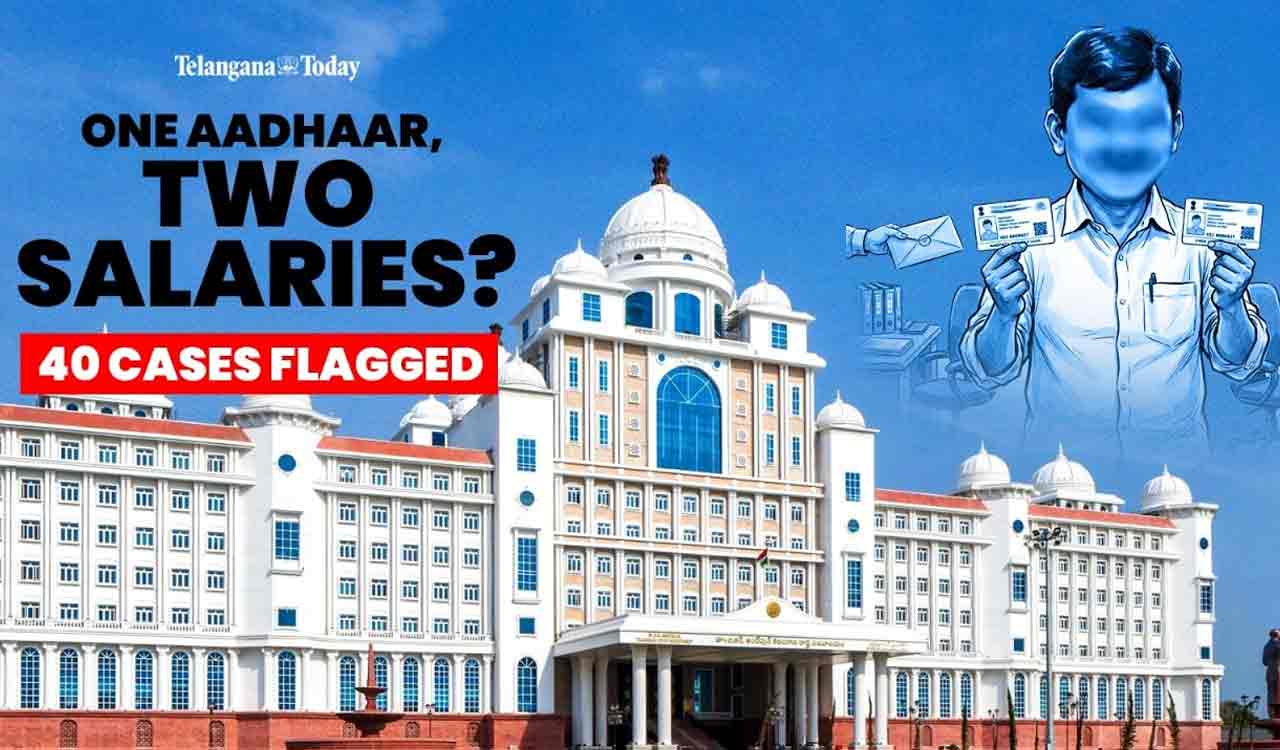 Watch: 40 Telangana Govt Employees Flagged Over Duplicate Aadhaar Salary Payments