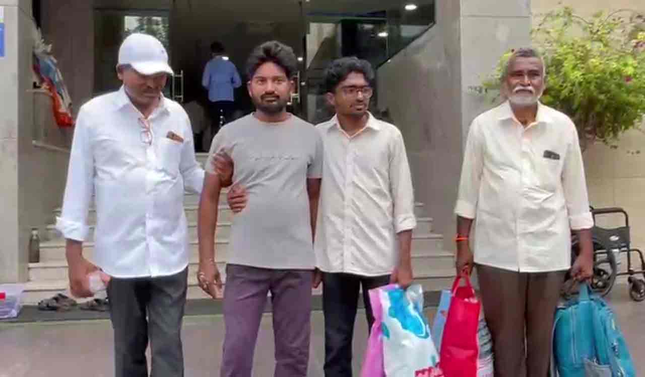 Khammam youth Venu Kumar recovers after suicide bid on August 1, discharged from hospital