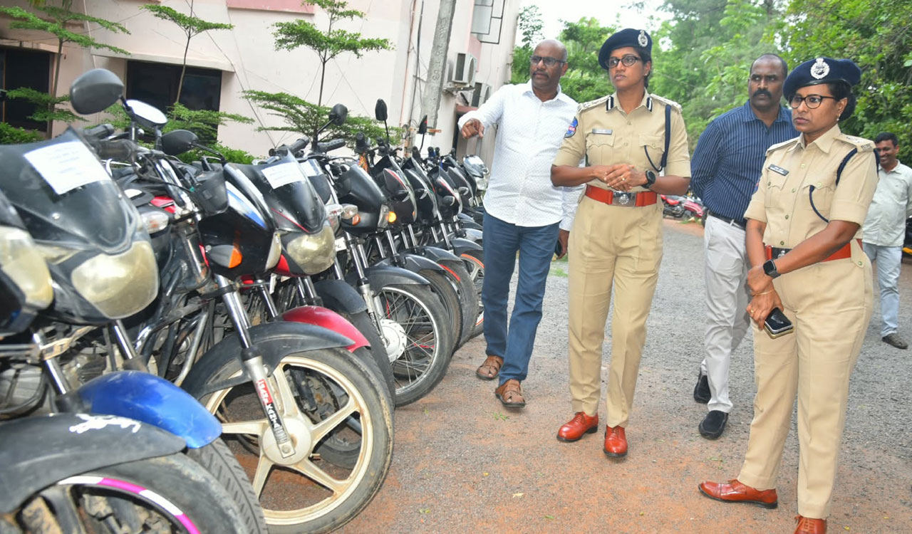 Warangal police recover 28 stolen motorcycles worth Rs 25 lakh