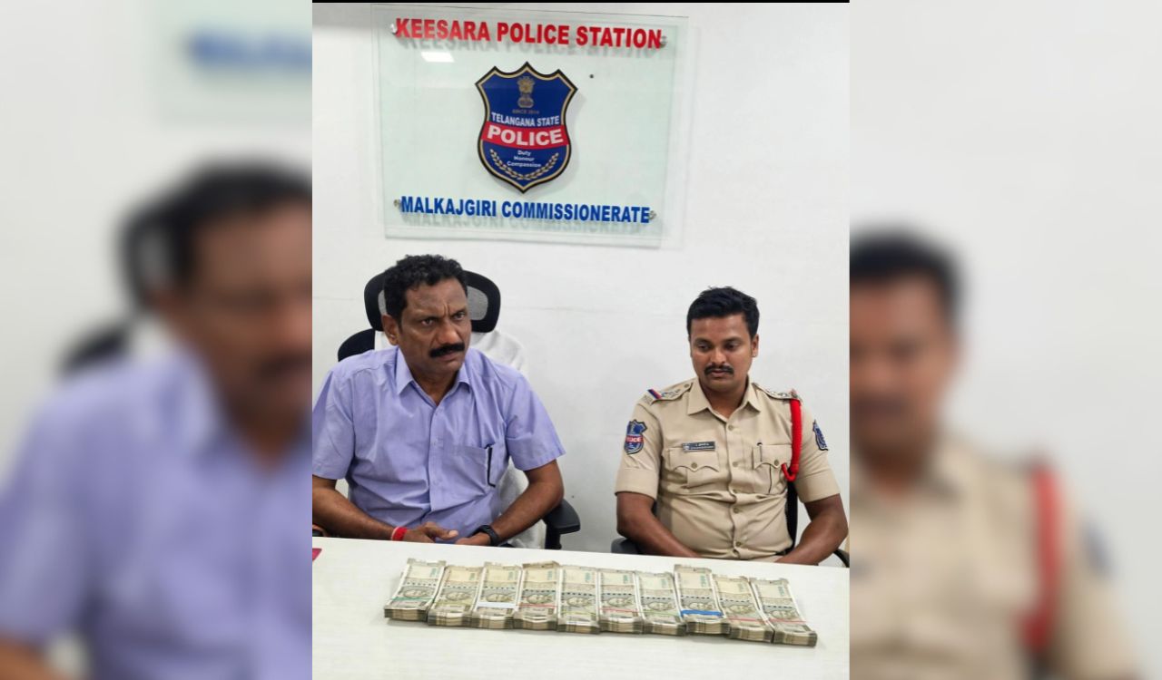 ACB catches Keesara SI accepting Rs 5 lakh bribe in PDS rice case