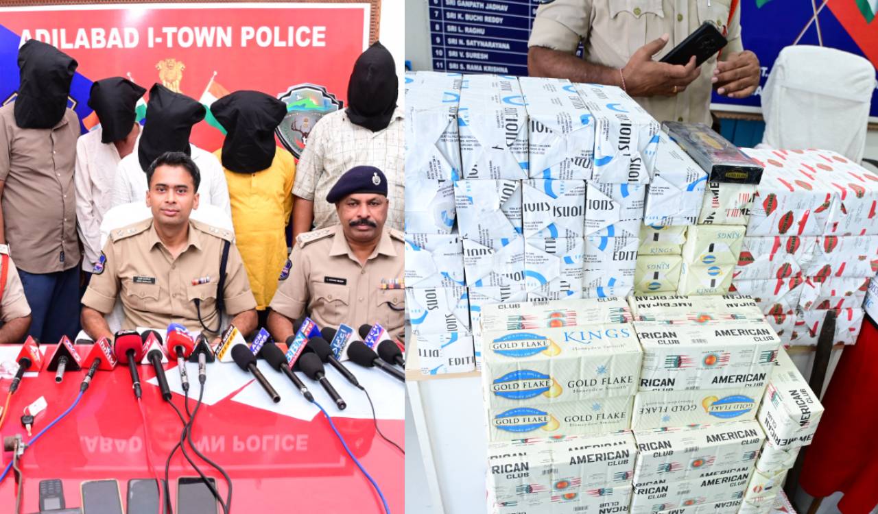 Adilabad: Five inter-state thieves held for cigarette theft worth Rs 5.35 lakh