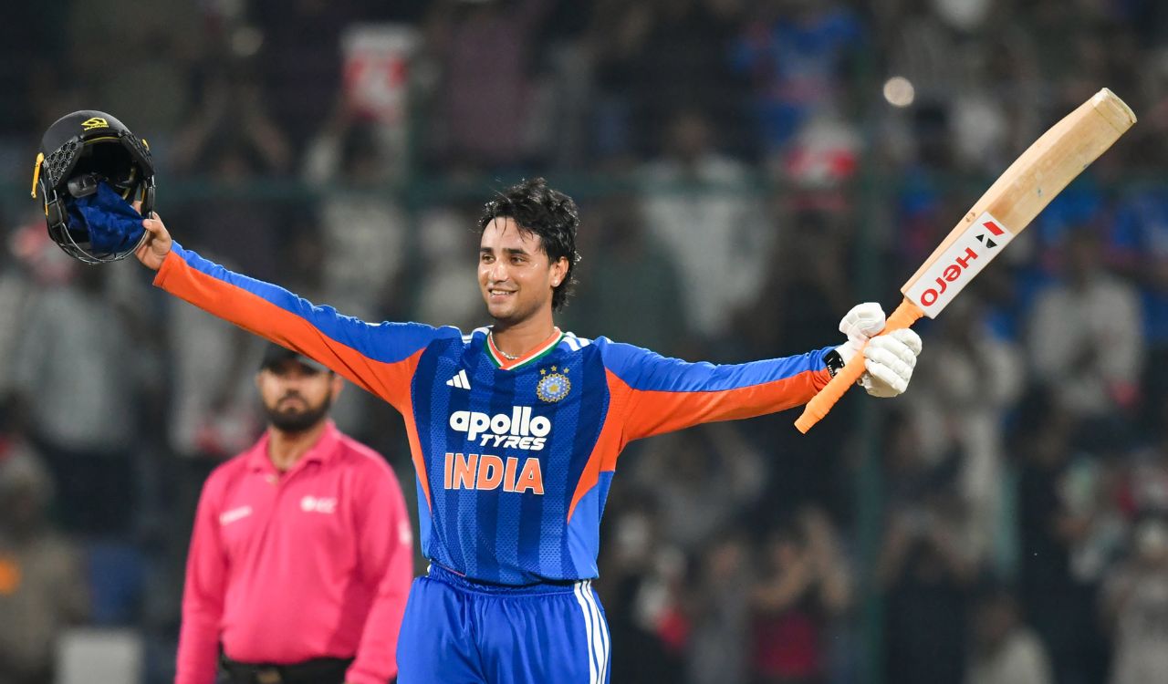 Abhishek Sharma rewrites India’s fastest T20I century record