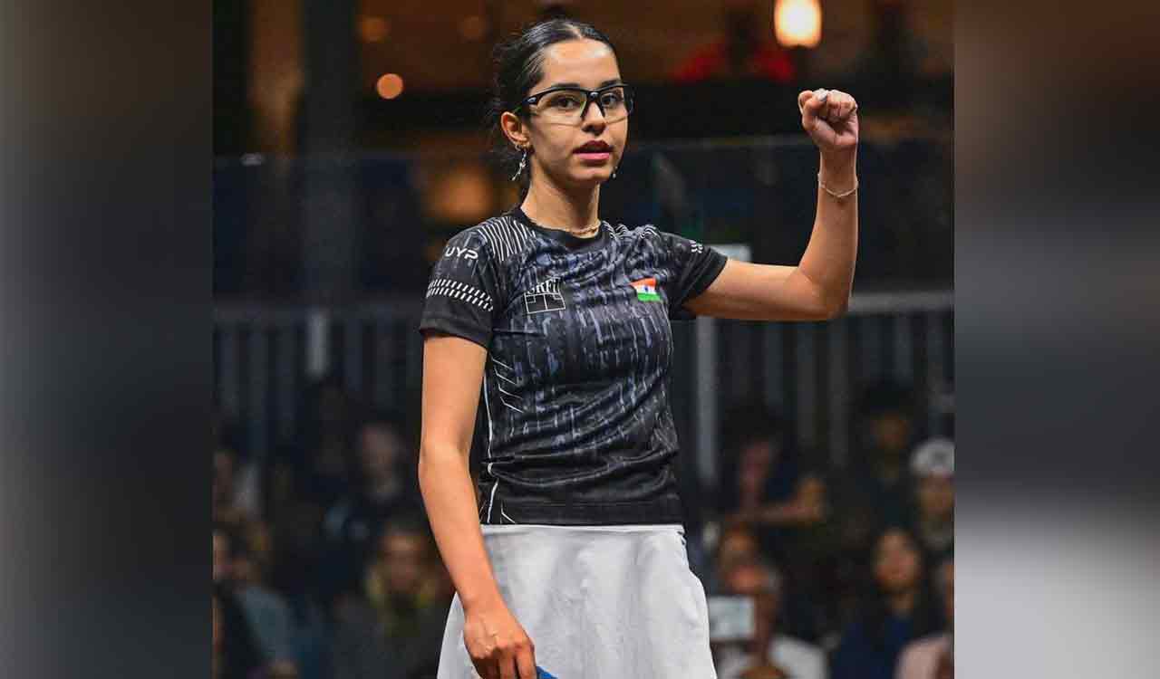 Anahat stuns world No. 11 Gilis, enters London Squash Classic quarters