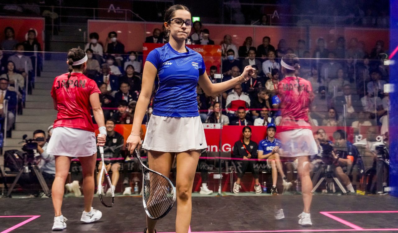 Anahat fights back to reach Asian Games squash final