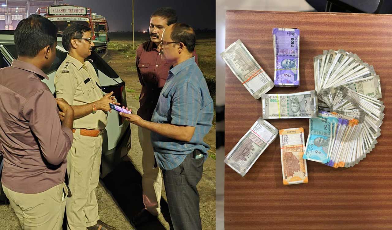 Andhra Pradesh ACB seizes Rs 2.48 lakh during surprise checks on Transport officials in Nellore