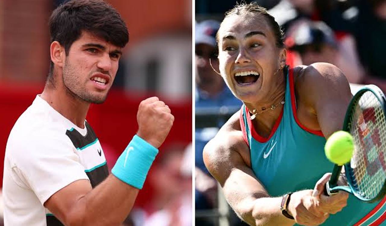 Defending champions Aryna Sabalenka and Carlos Alcaraz reach the US Open quarterfinals