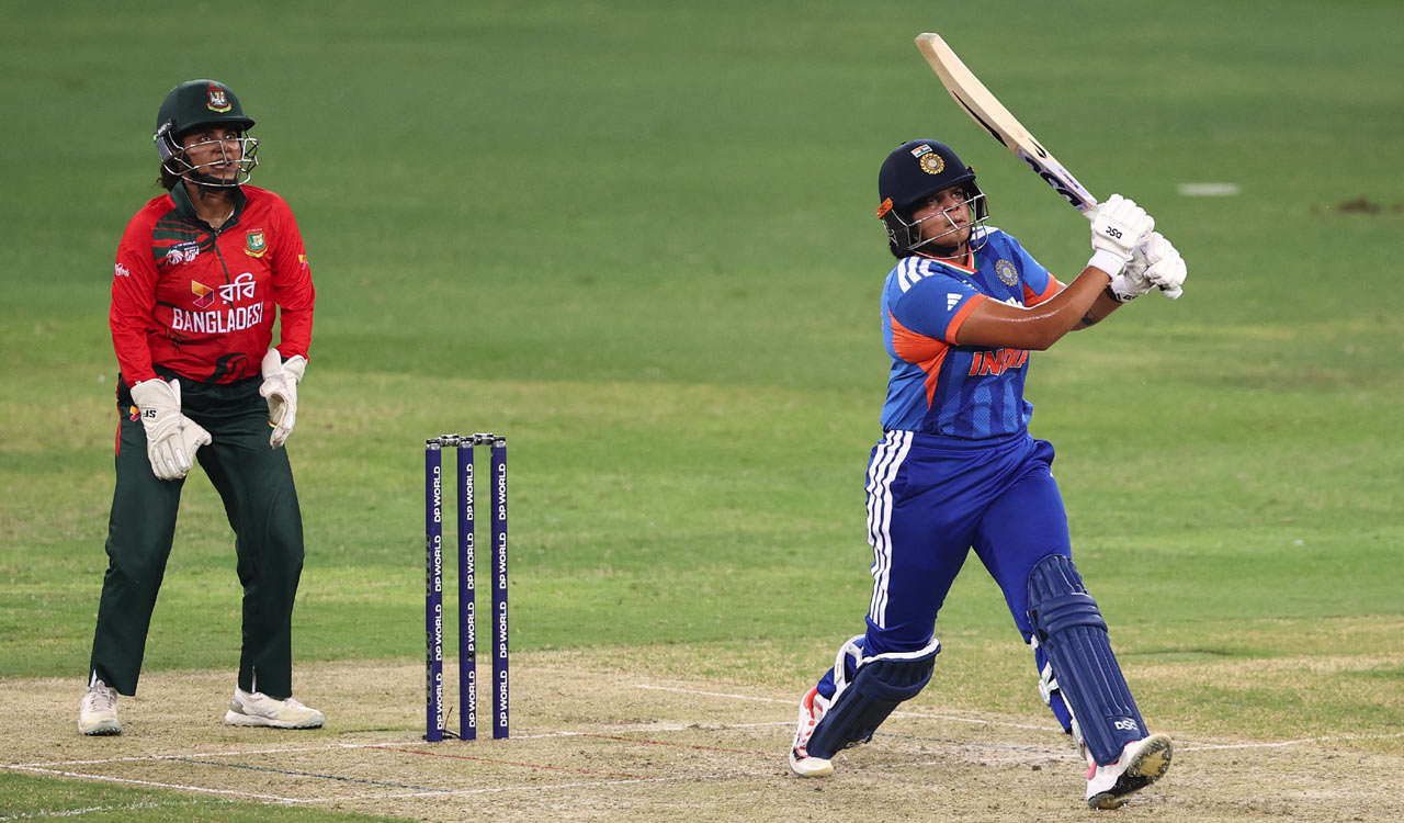 India beat Bangladesh by 40 runs to reach Women’s Asia Cup final