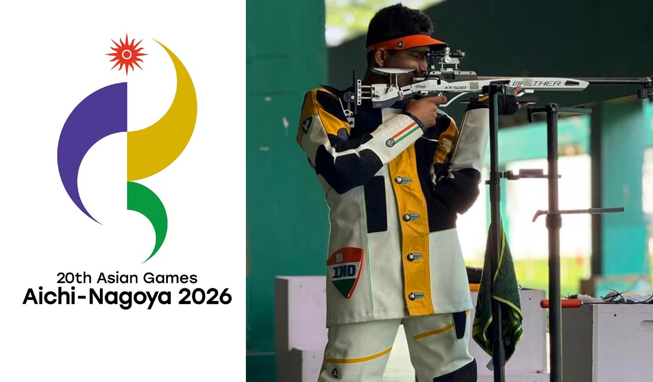 Asian Games 2026: Himanshu wins silver, Rudrankksh bronze in men’s 10m air rifle