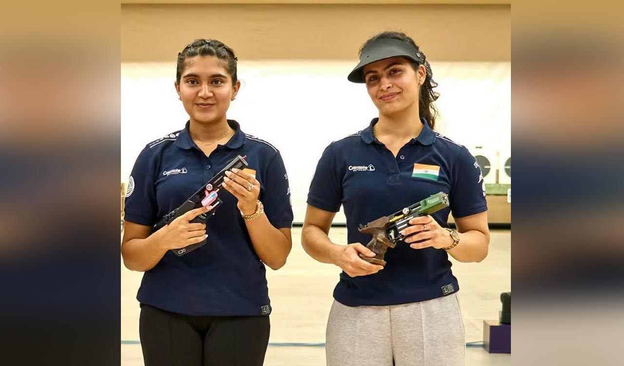 Asian Games 2026: India finish fifth in women’s 25m pistol team event, Esha Singh makes final