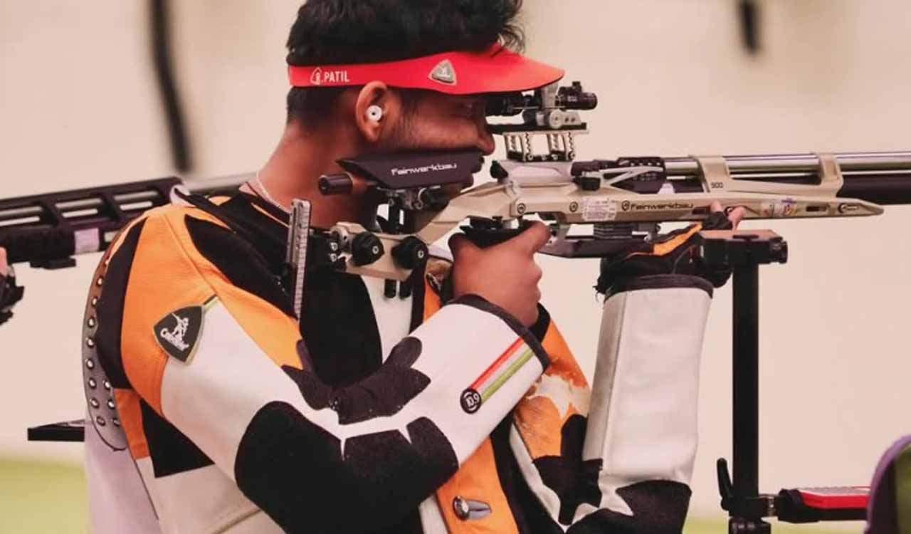 Asian Games 2026: Rudrankksh, Himanshu and Parth win silver in men’s 10m air rifle team event