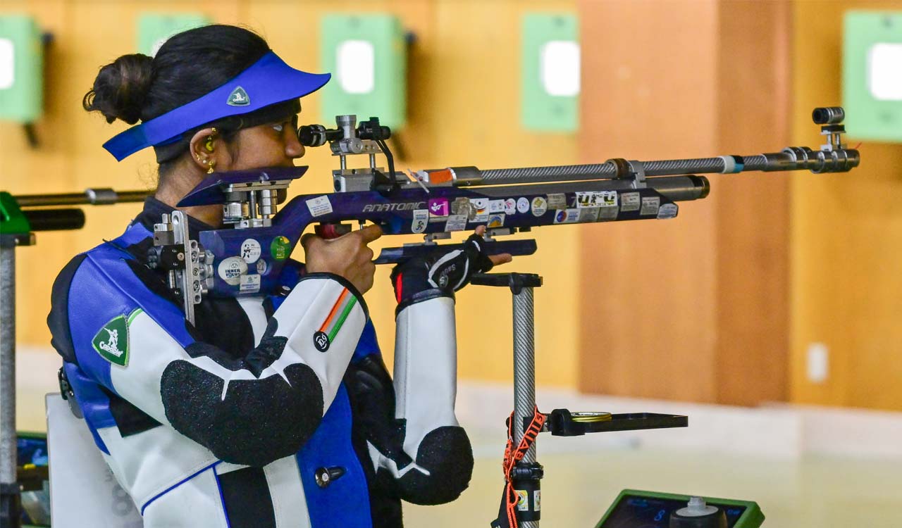 India wins silver in women’s 10m air rifle at Asian Games