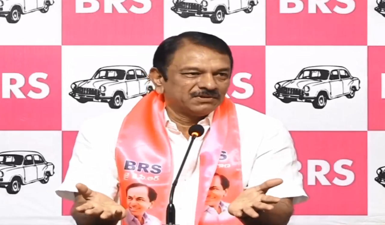 BRS MLA Sudheer Reddy accuses Revanth Reddy of diverting attention from 22-A lands issue