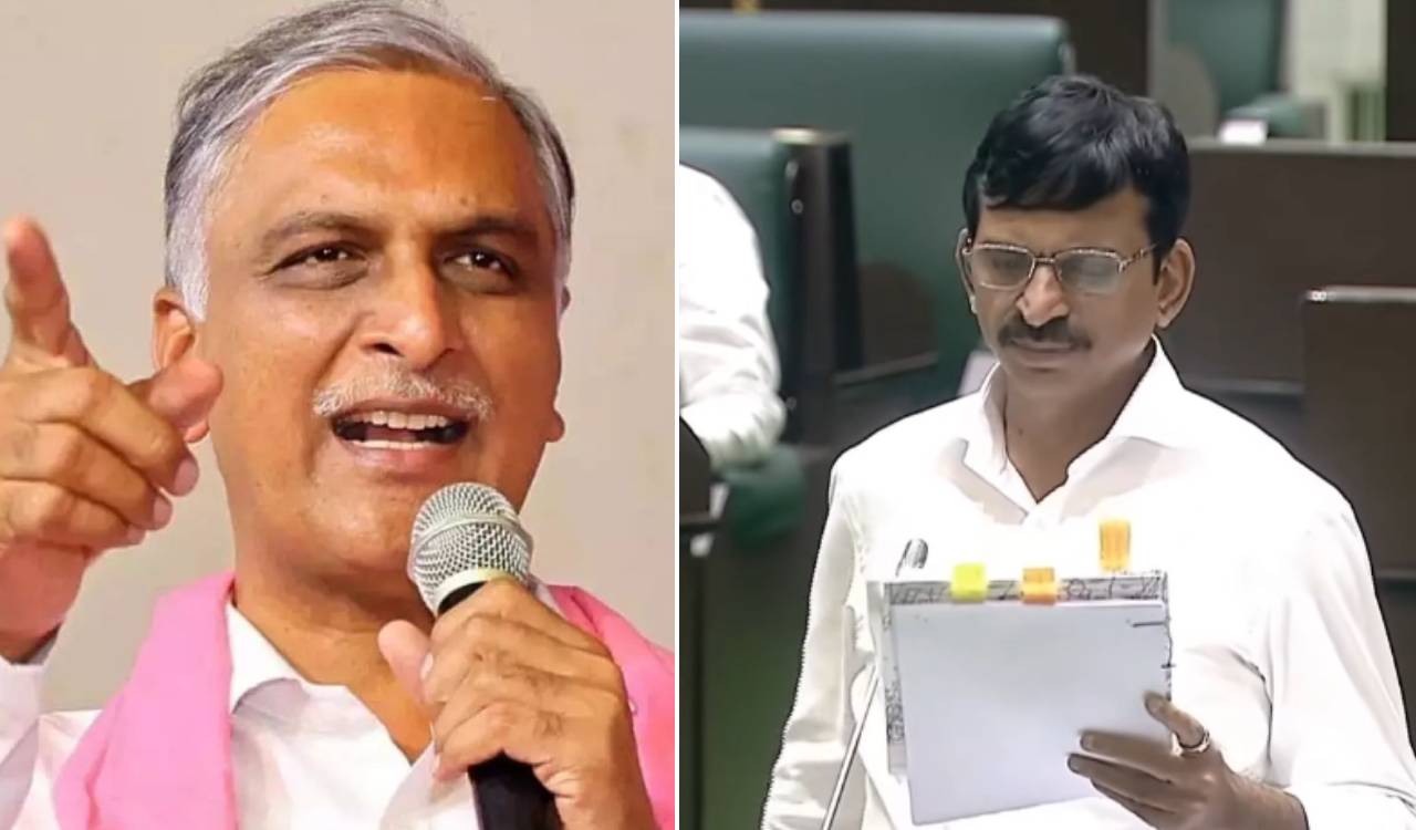 Harish Rao counters Ponguleti, questions Congress claims on 22A lands