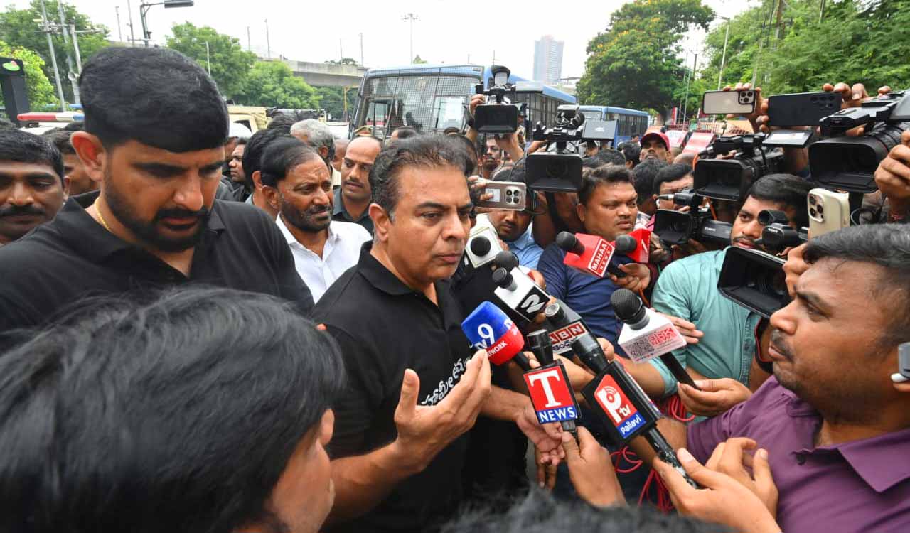 BRS calls for State-wide protests over Assembly entry denial