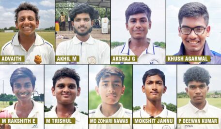 Three centuries, eight-wicket haul mark HCA cricket action