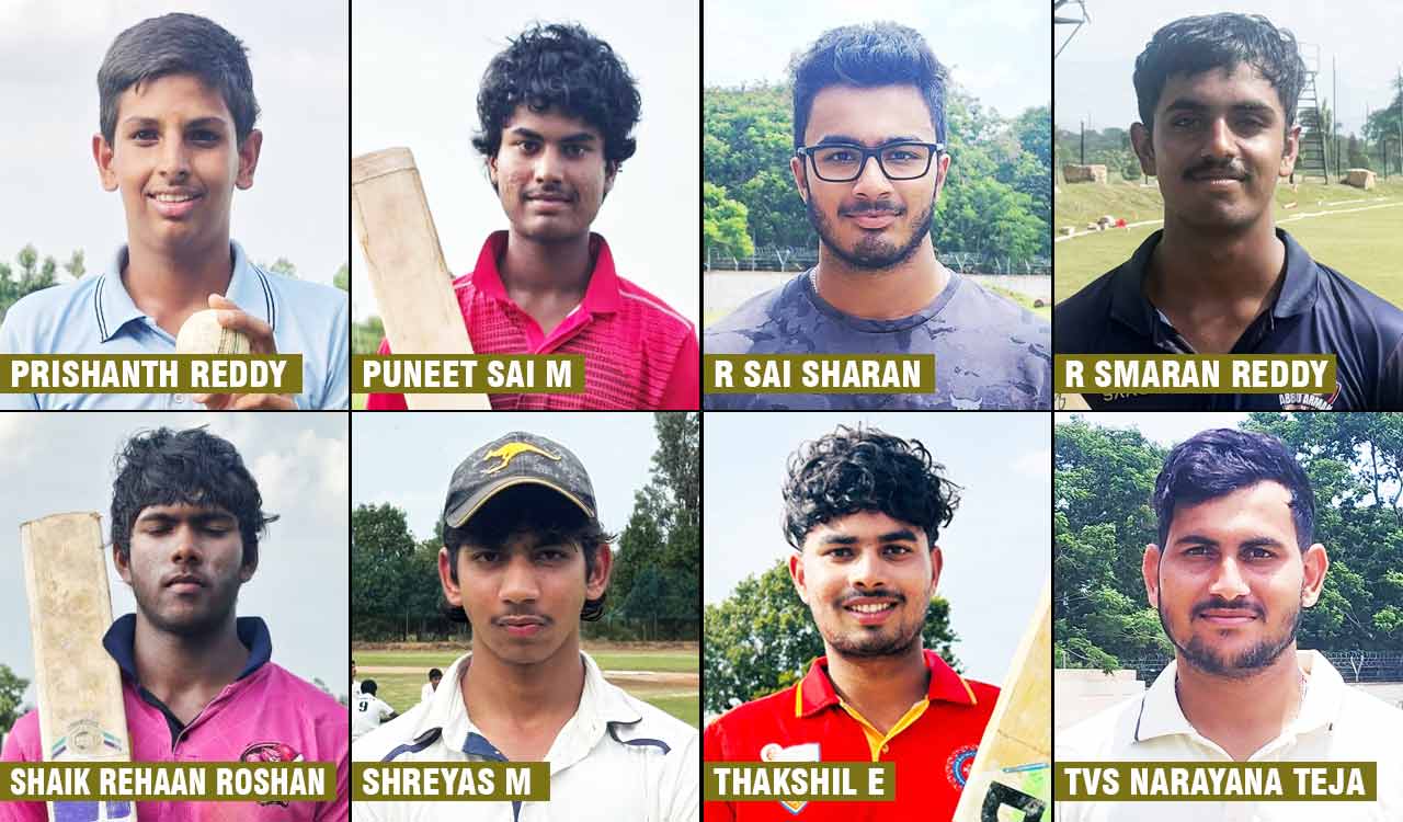 Three centuries, eight-wicket haul mark HCA cricket action