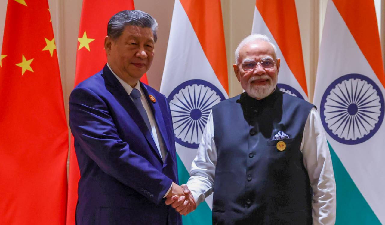 Modi, Xi stress peace in bilateral relations at BRICS meet