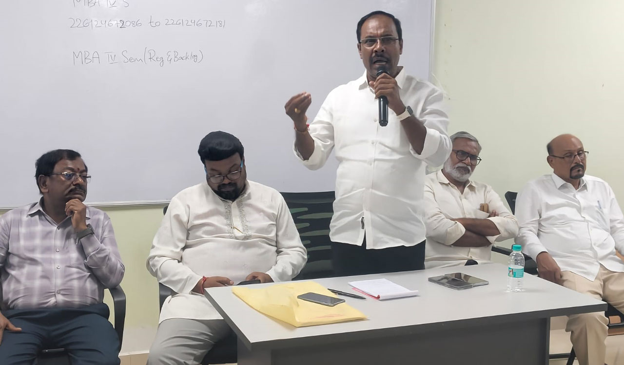 Telangana private degree, PG colleges announce protests over fee dues