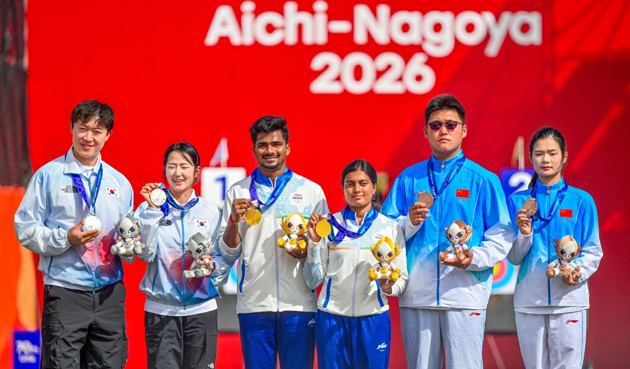 Asian Games Archery: India win all three compound archery team golds
