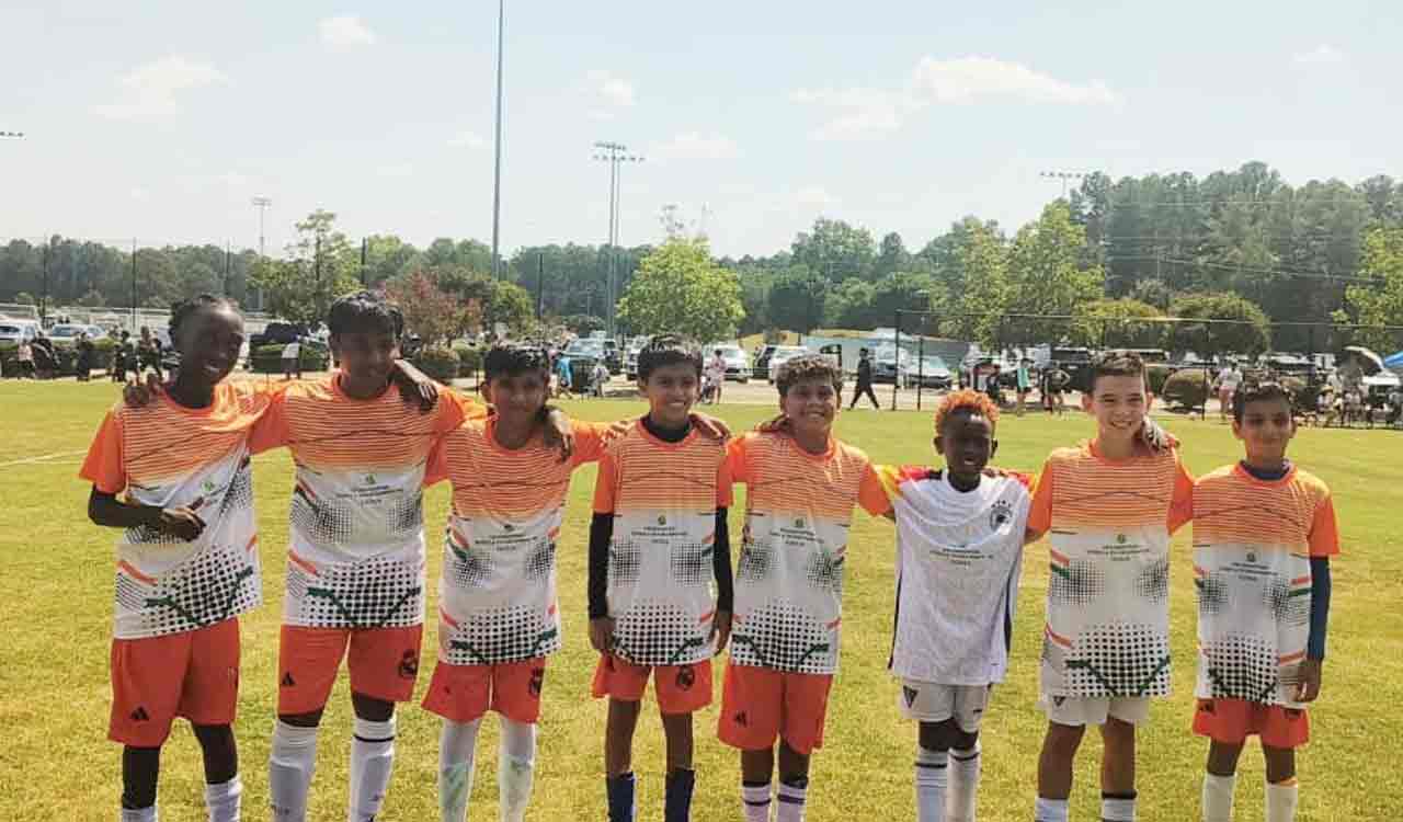 Hyderabad footballers represent India at youth tournament in USA