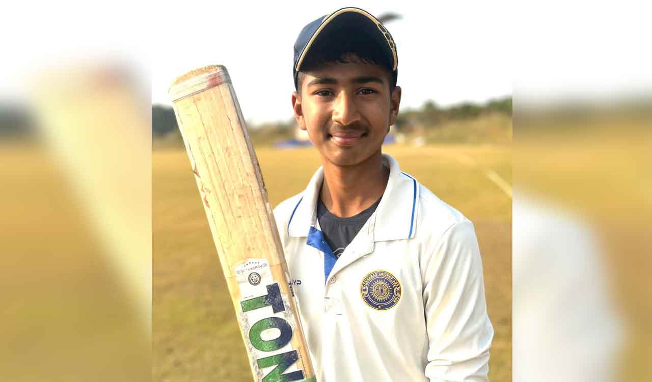 HK Simha century and Aniketh Reddy five-for headline Hyderabad cricket matches