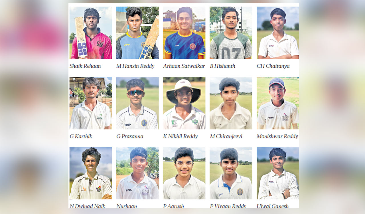 HCA Under-19 selection matches: Five centuries highlight Hyderabad games