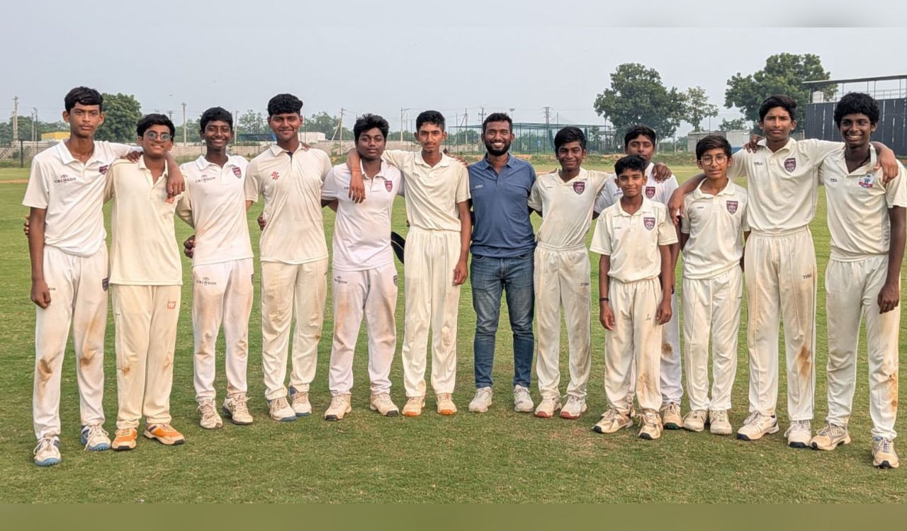Sai Charan hits 121 as Hyderabad post 345/8 against Bengal