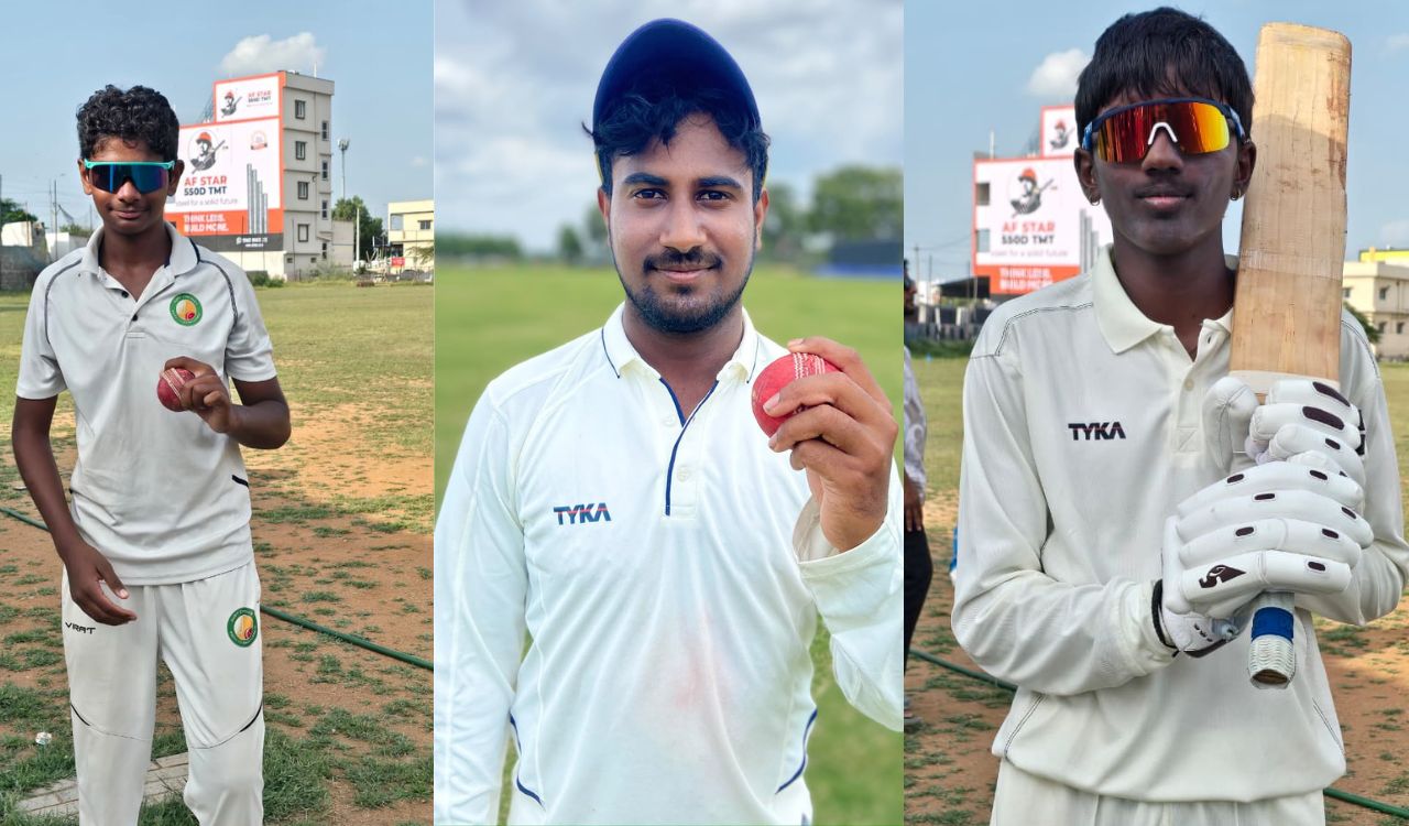 M Varun Tej takes six wickets, Gimkala Yuvan scores 140 in HCA cricket league