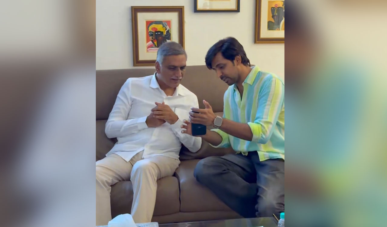 Harish Rao praises Priyadarshi’s portrayal of KCR in The Paradise