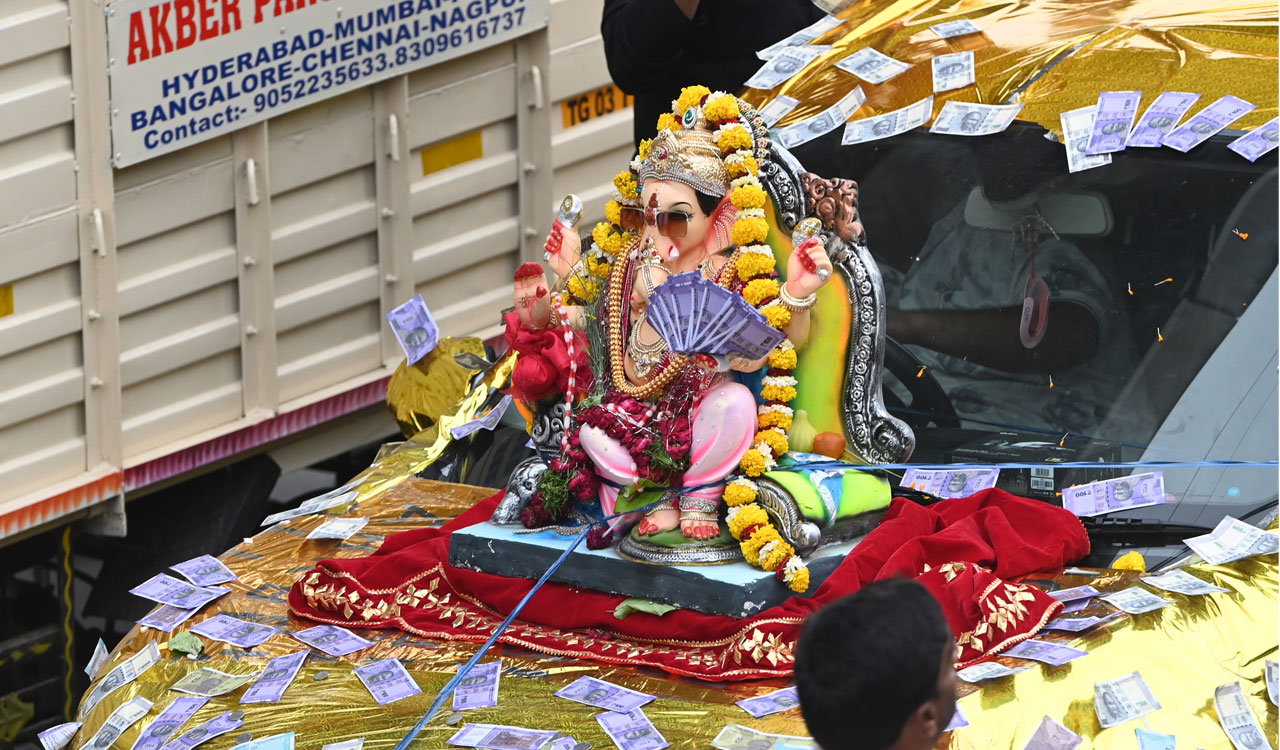 Ganesh bids adieu amid drums, dances and devotion in Hyderabad