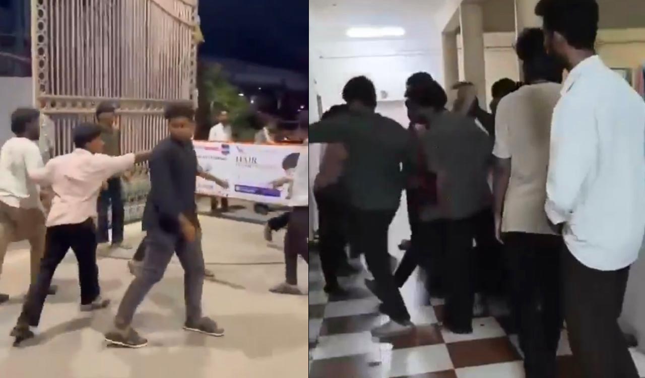 JNTU Hyderabad students clash during Teej celebrations, eight detained