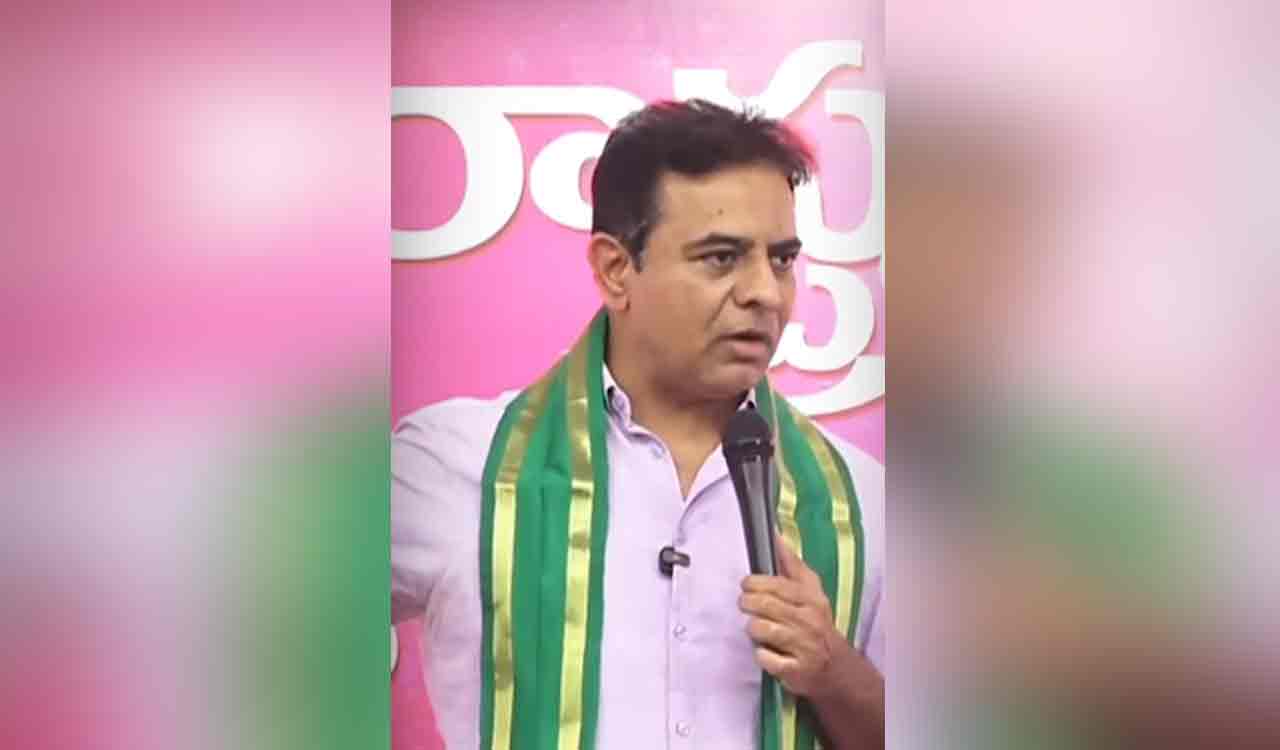 KTR questions acquisition of Bahadurpally farmers’ lands for bullet train project