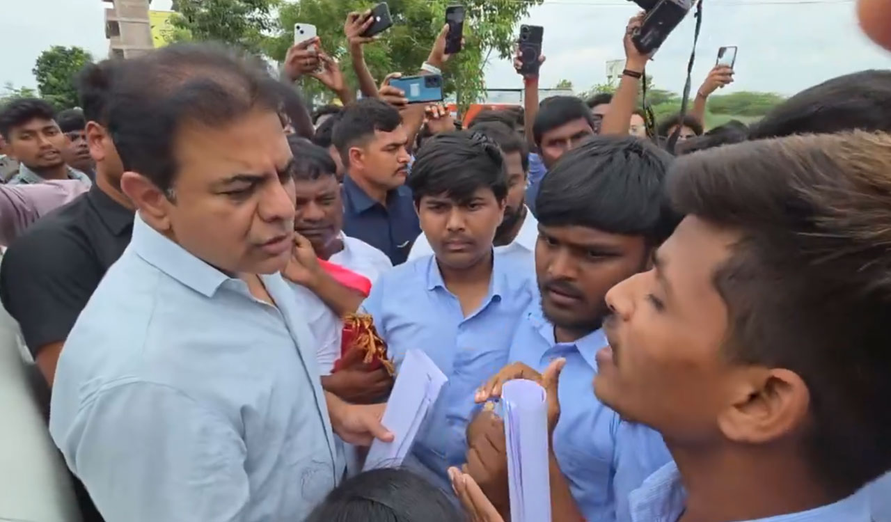 KTR assures to take up polytechnic students’ concerns over GO 97 in Assembly