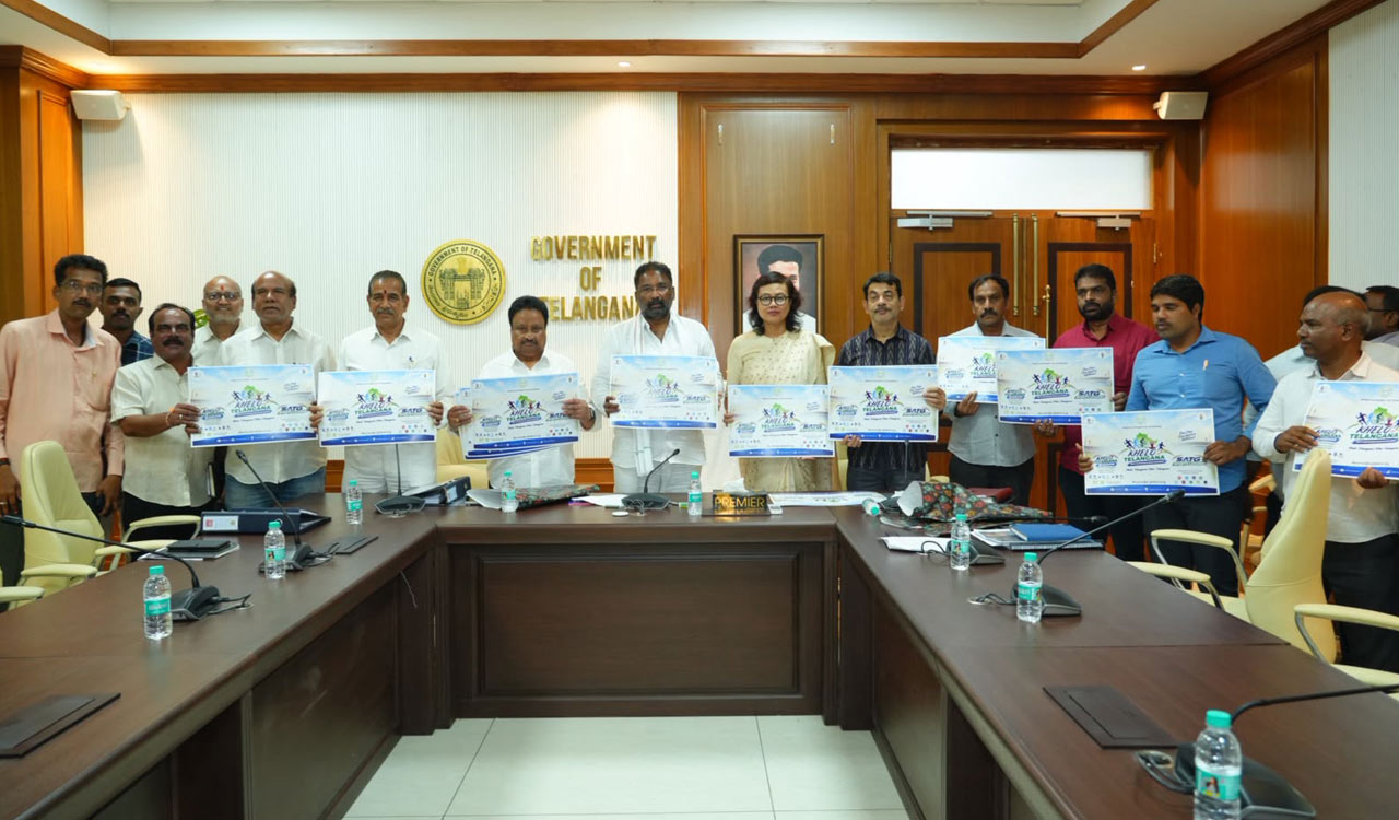 Khelo Telangana initiative launched to promote sports and fitness culture across State