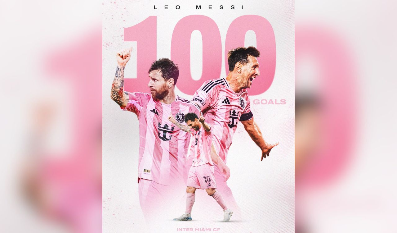 Lionel Messi reaches 100 goals for Inter Miami as club win Campeones Cup