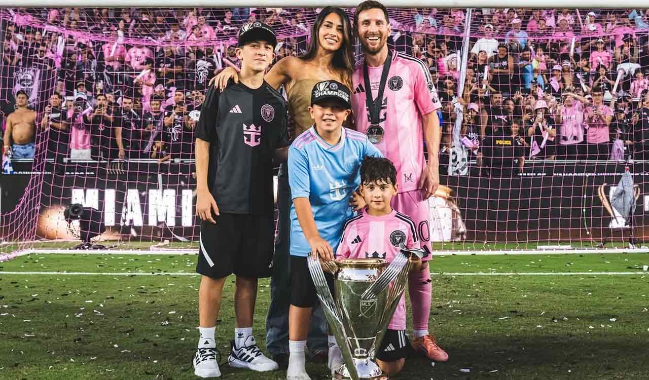 Lionel Messi’s son Mateo leads Inter Miami Academy to Naples Cup title