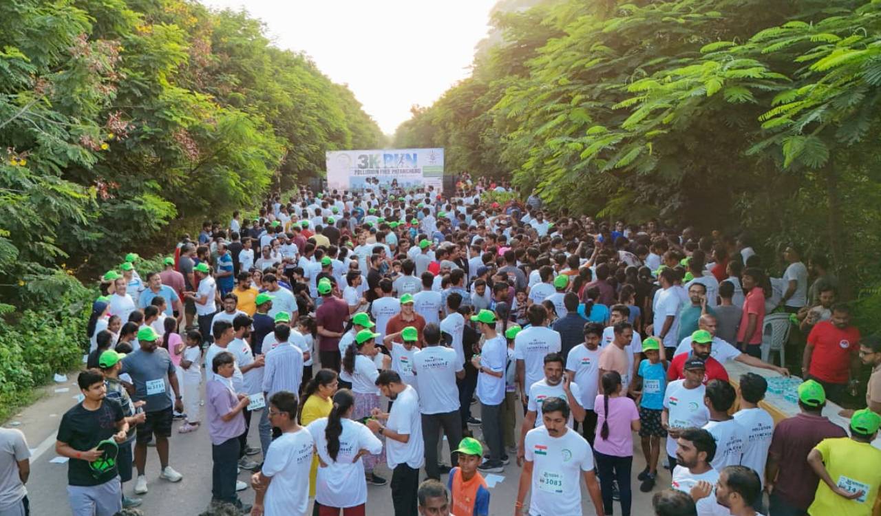 Sangareddy: MDR Foundation organises 3K run for ‘Pollution‑Free Patancheru’