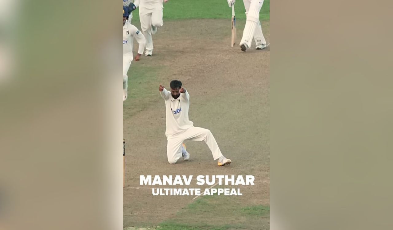 Manav Suthar takes seven wickets as Warwickshire thrash Hampshire by innings and 129 runs