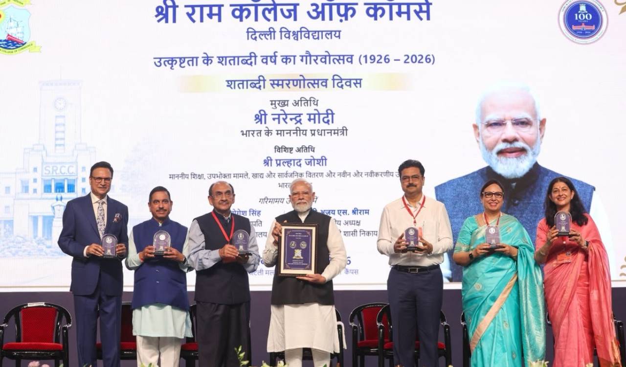 At SRCC, PM Modi slams ‘Dimagi Naxals’, urges youth to build developed India